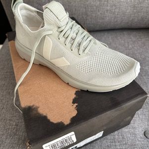 Veja x Rick Owens runner style knit tennis shoes
